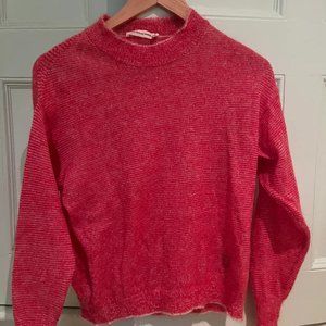 Isabel Marant Red Mohair Sweater, Size 38